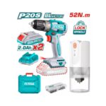 Visseuse sans fil Brushless 20V avec Broyeur à café