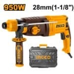 Marteau perforateur 28mm 950W INGCO