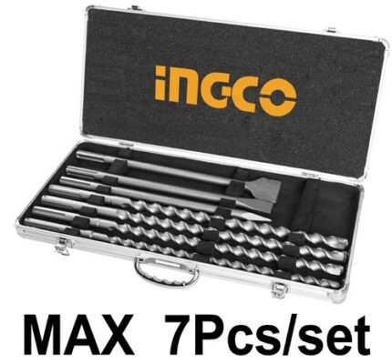 Jeu 7 pcs SDS Max INGCO