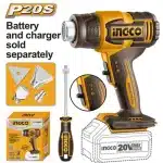 Pistolet thermique sans fil INGCO