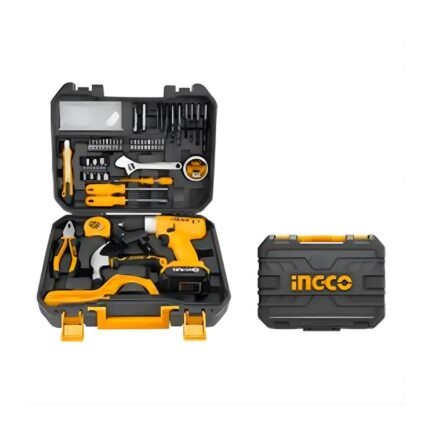 Coffret visseuse 12V + 127 outils/accessoires INGCO