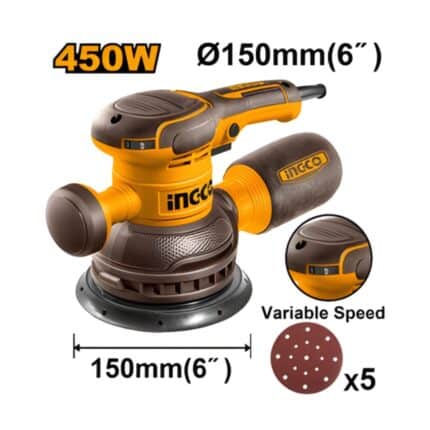 Ponceuse rotative 450W INGCO